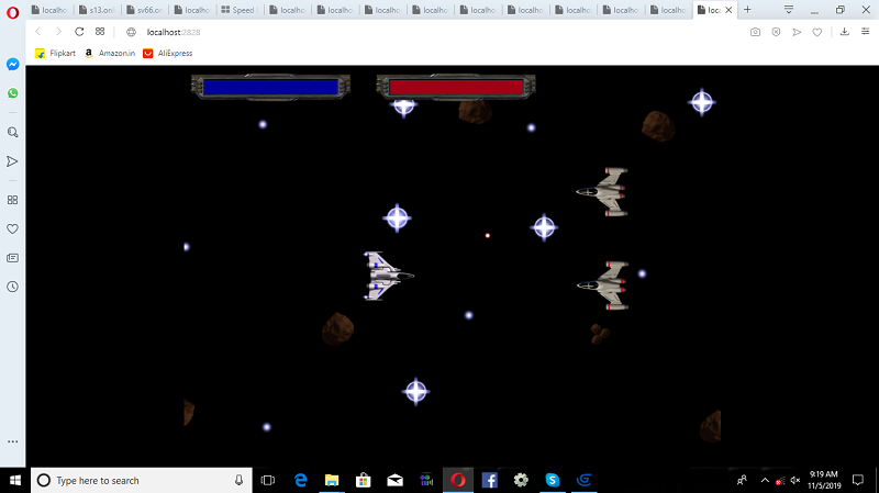 2D Air Force Combat Game Using gdevelop Engine